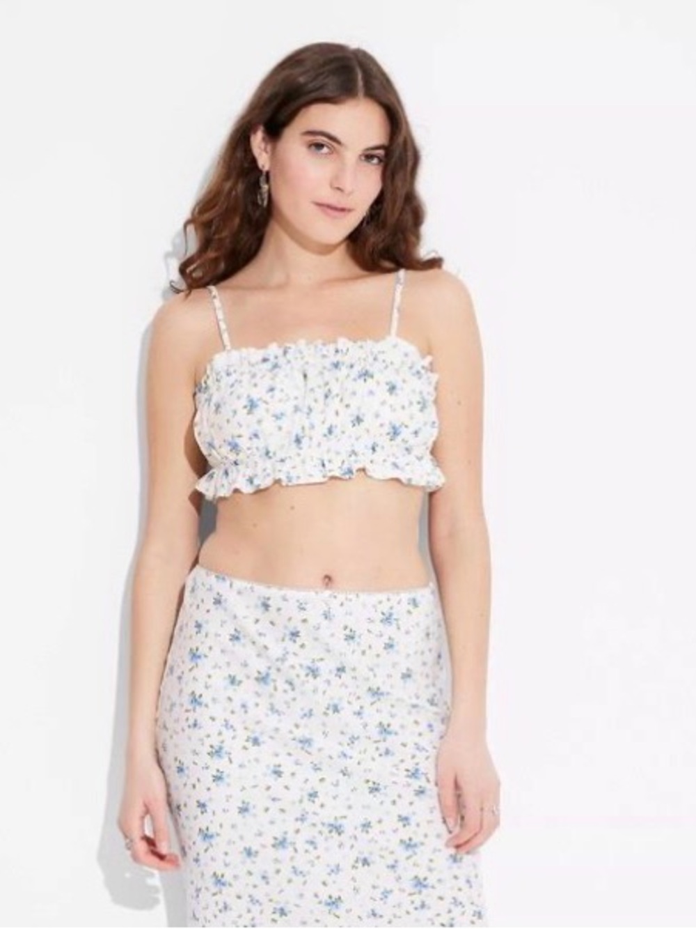 Wild Fable Two Piece Floral Skirt Set